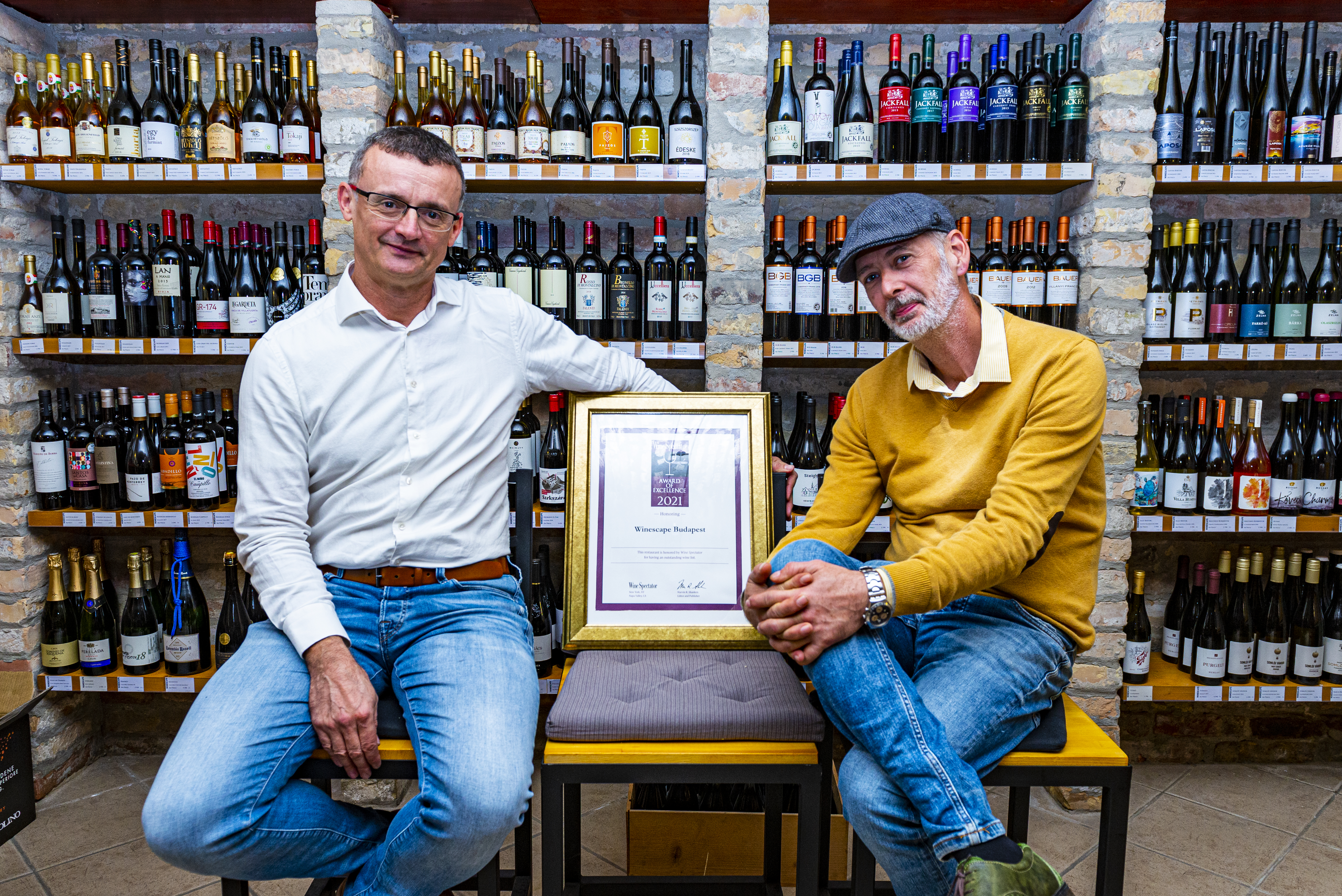 A frissen díjazott Winescape Budapest Borbár tulajdonosával, Bányai Gábor Botonddal beszélgettünk