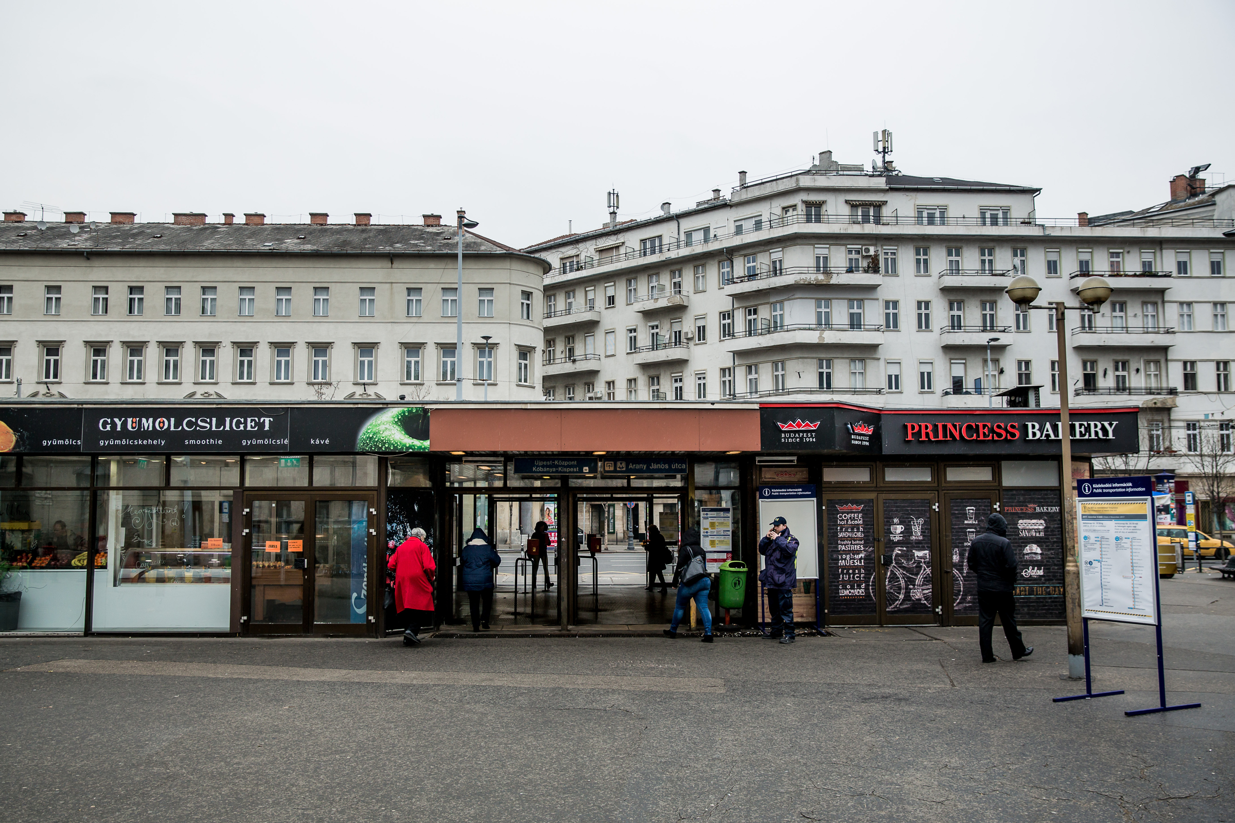 Március 9-től lezárják a Ferenciek tere és az Arany János utca metróállomást