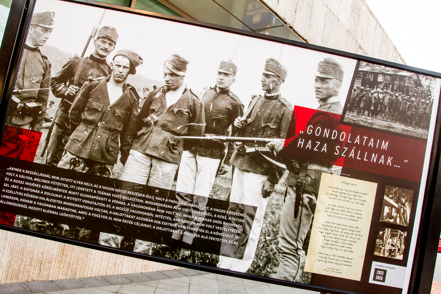 A “nagy háború” emlékei – szabadtéri kiállítás a Vigadó téren