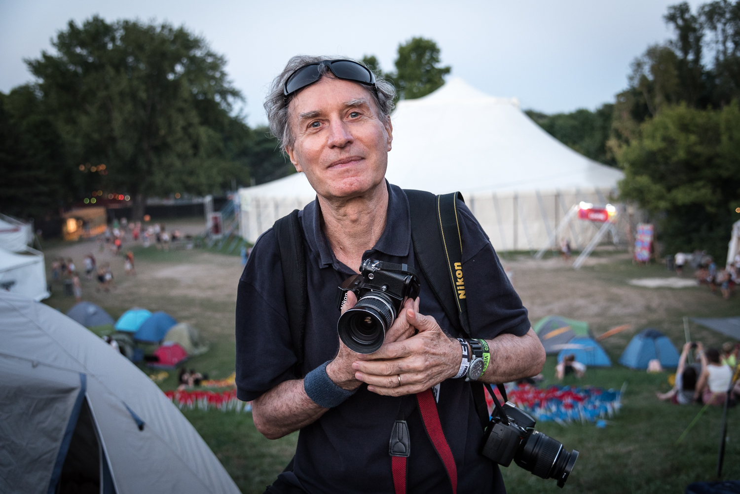 A fotós, aki '93 óta fotózza a Szigetet - Benkő Imre