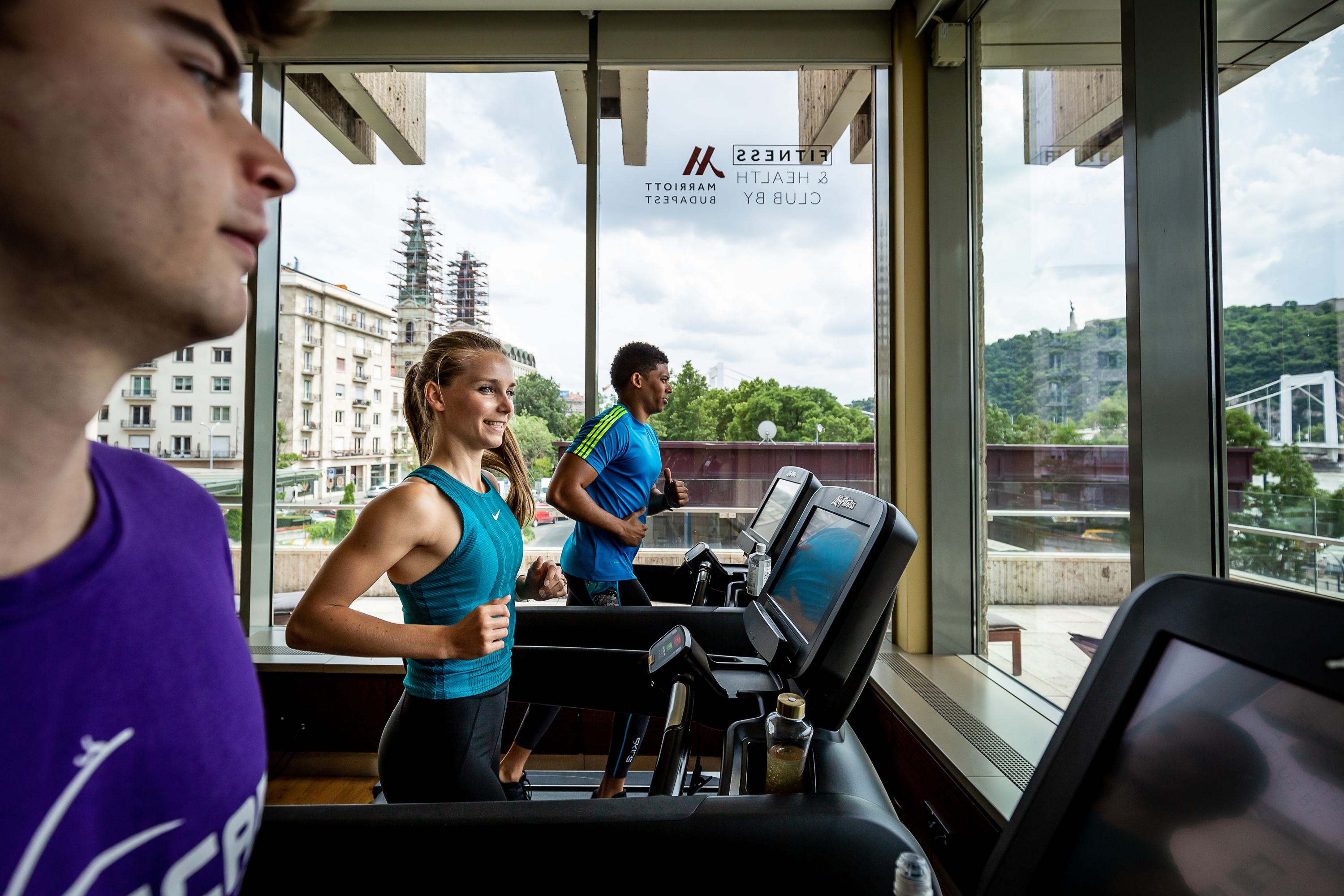 Edzés dunai panorámával – ilyen a Fitness & Health Club by Marriott Budapest