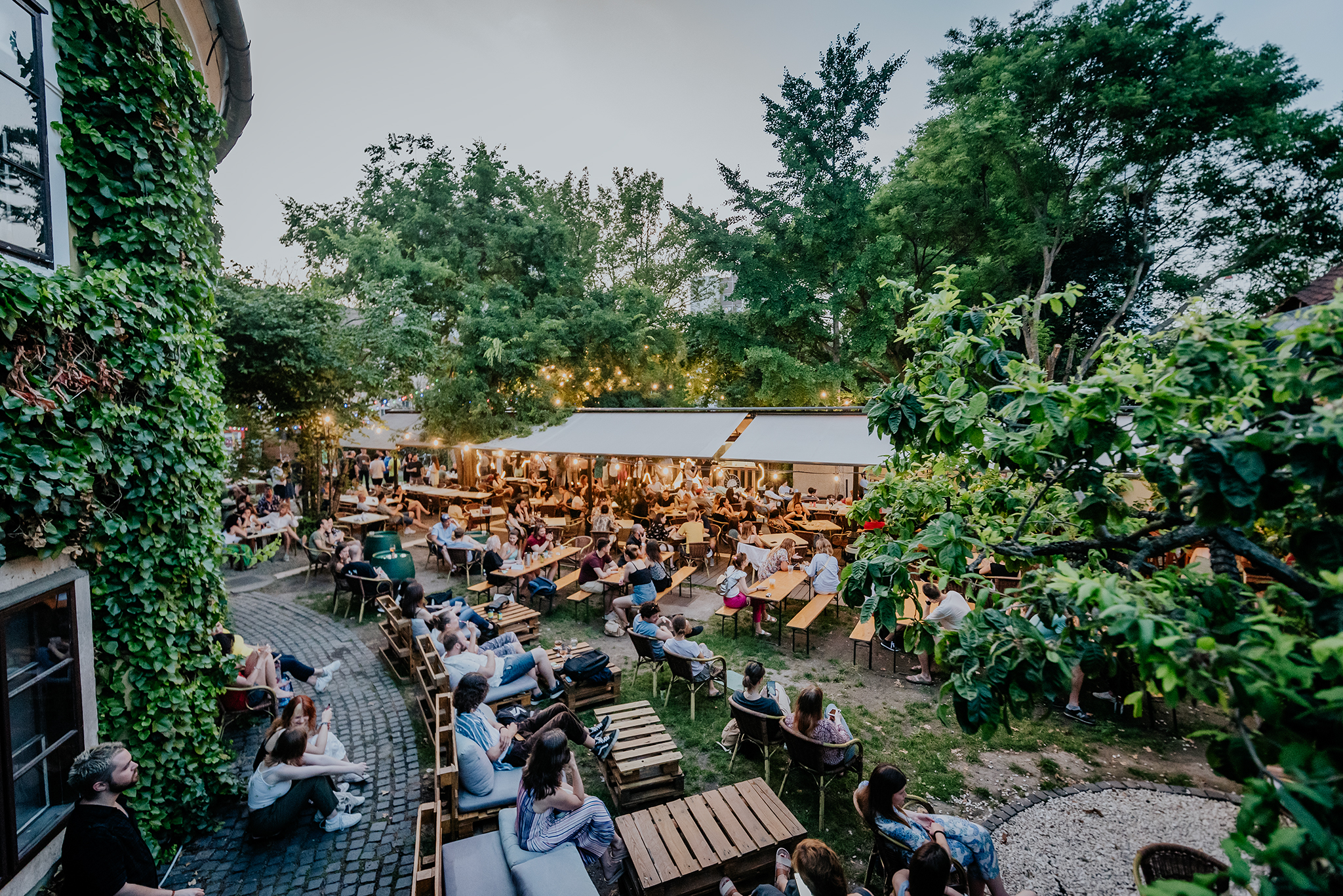 A hidden oasis with craft beer and concerts – This is Mad Garden Buda
