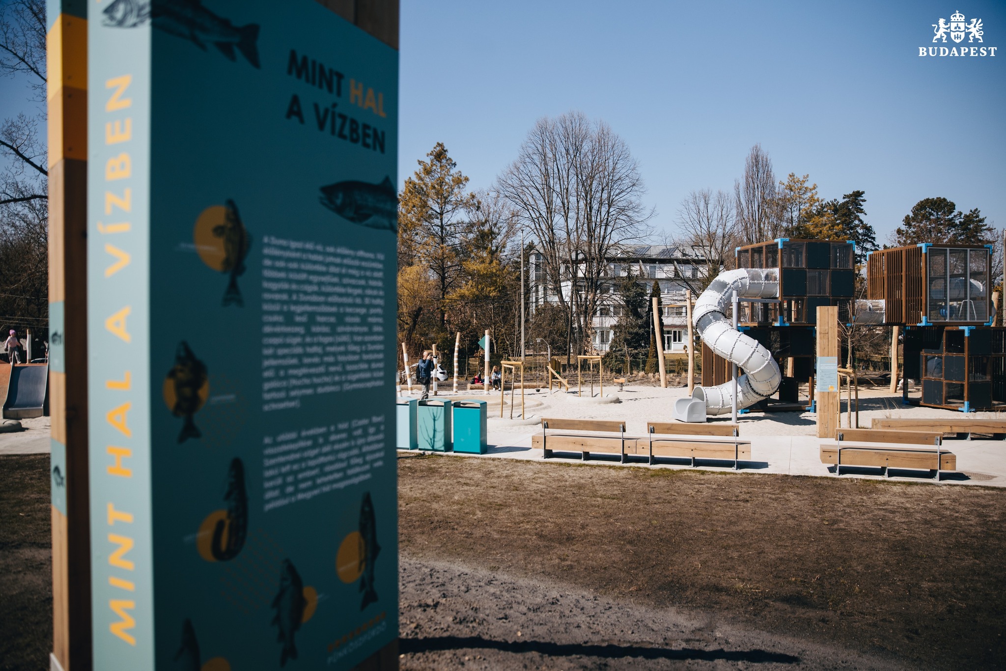 Megnyitott Budapest legújabb parkja, a Pünkösdfürdő Park