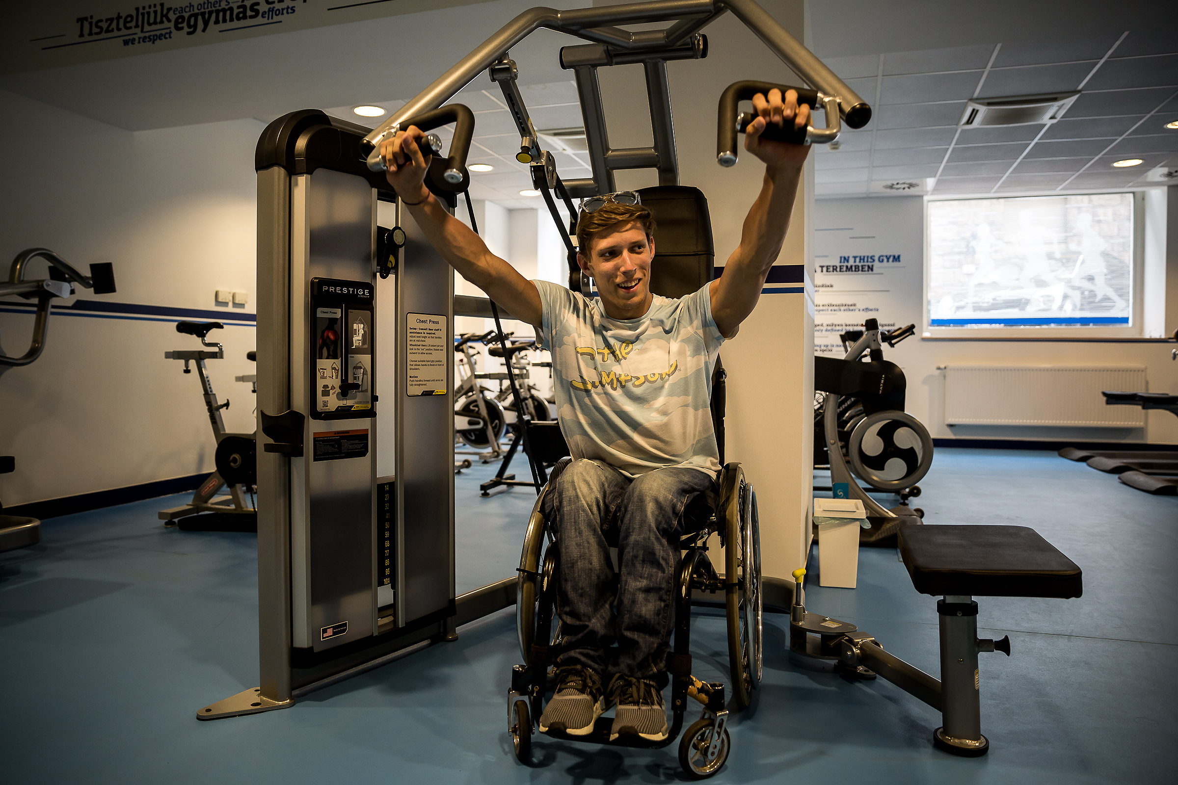 Látás- és mozgássérültekre optimalizált edzőterem nyílik – Suhanj Fitness