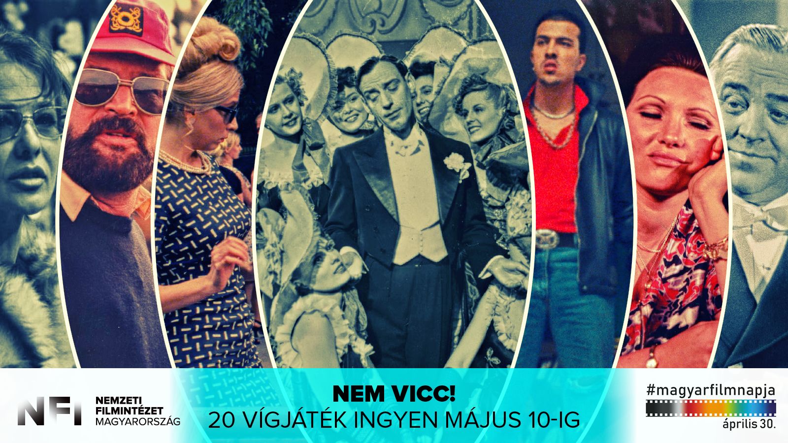 A Magyar Film Napja alkalmából több mint egy héten át ingyen nézhetünk klasszikus hazai vígjátékokat!