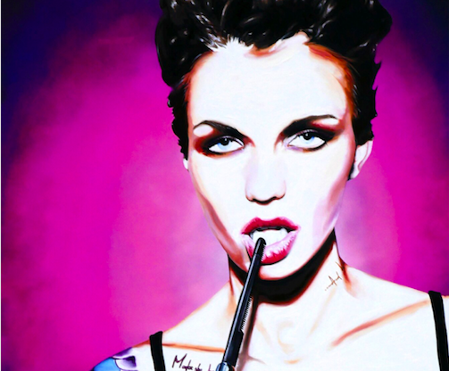 „Az erotika a halál ellenszere” – Gyuricza kortárs pop-art festményeiből nyílik kiállítás az urbán erotika jegyében