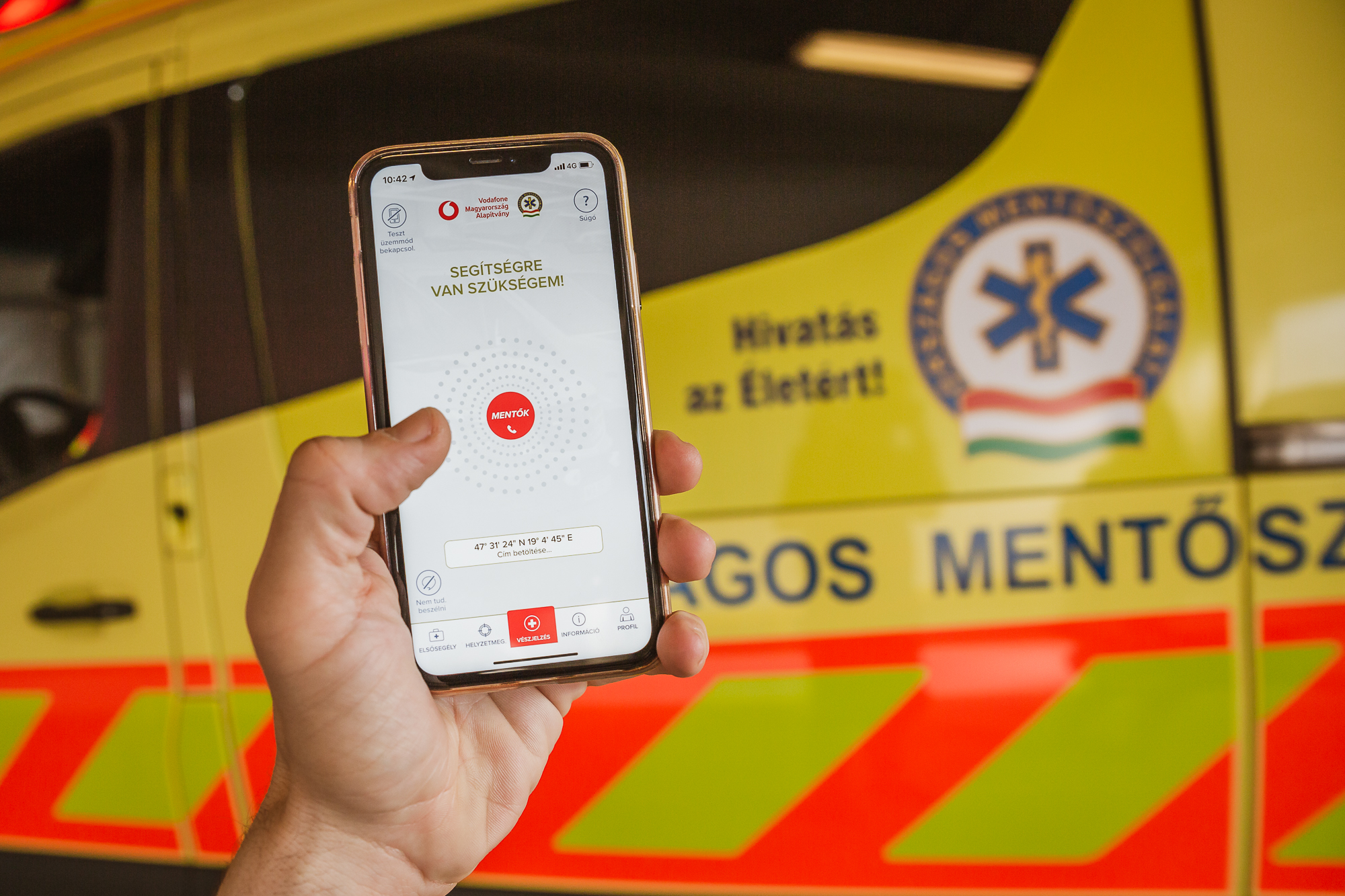 Az ünnepek alatti vészhelyzetekben is segíthet az ÉletMentő applikáció