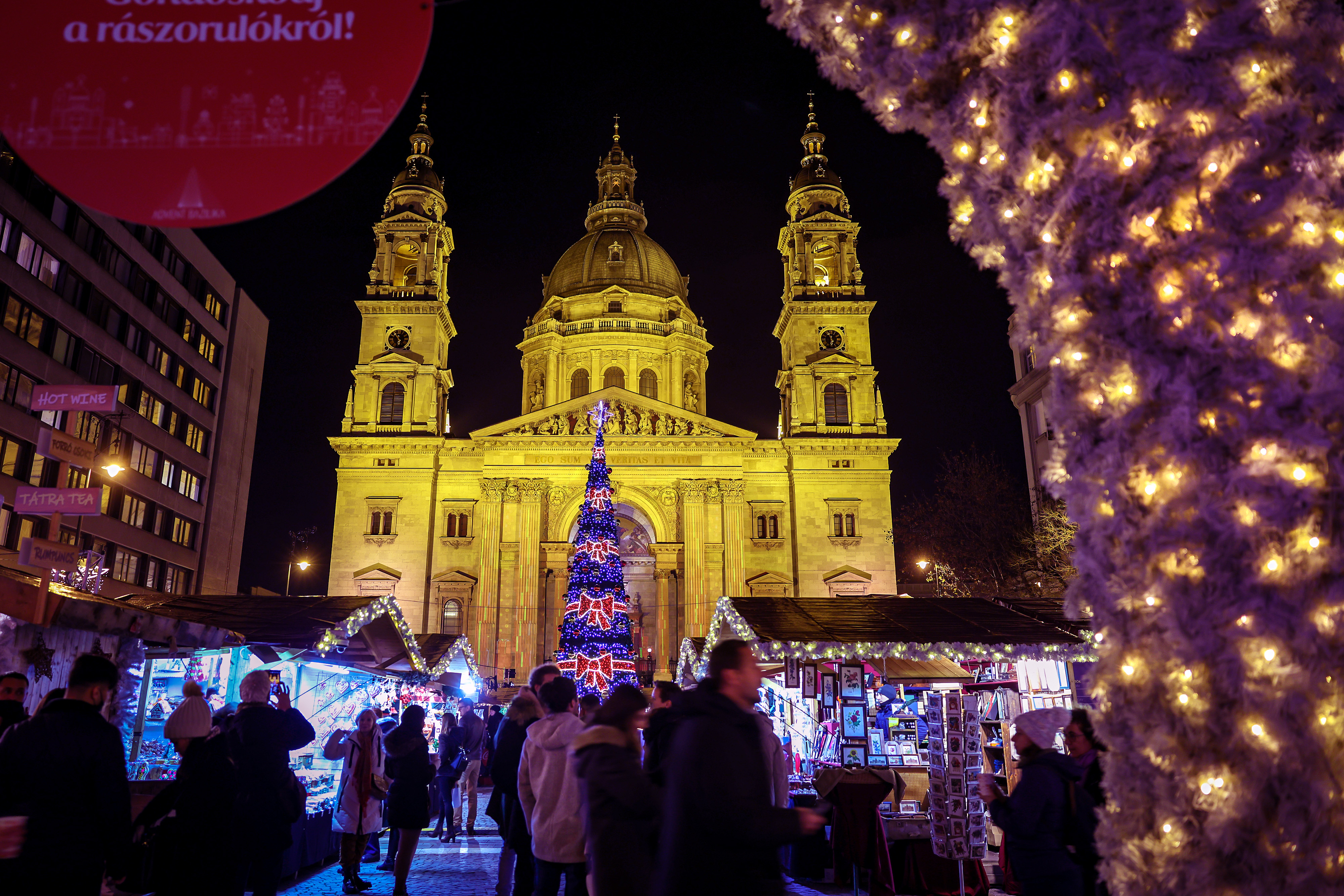 Ismét az Advent Bazilika lett Európa legszebb karácsonyi vására
