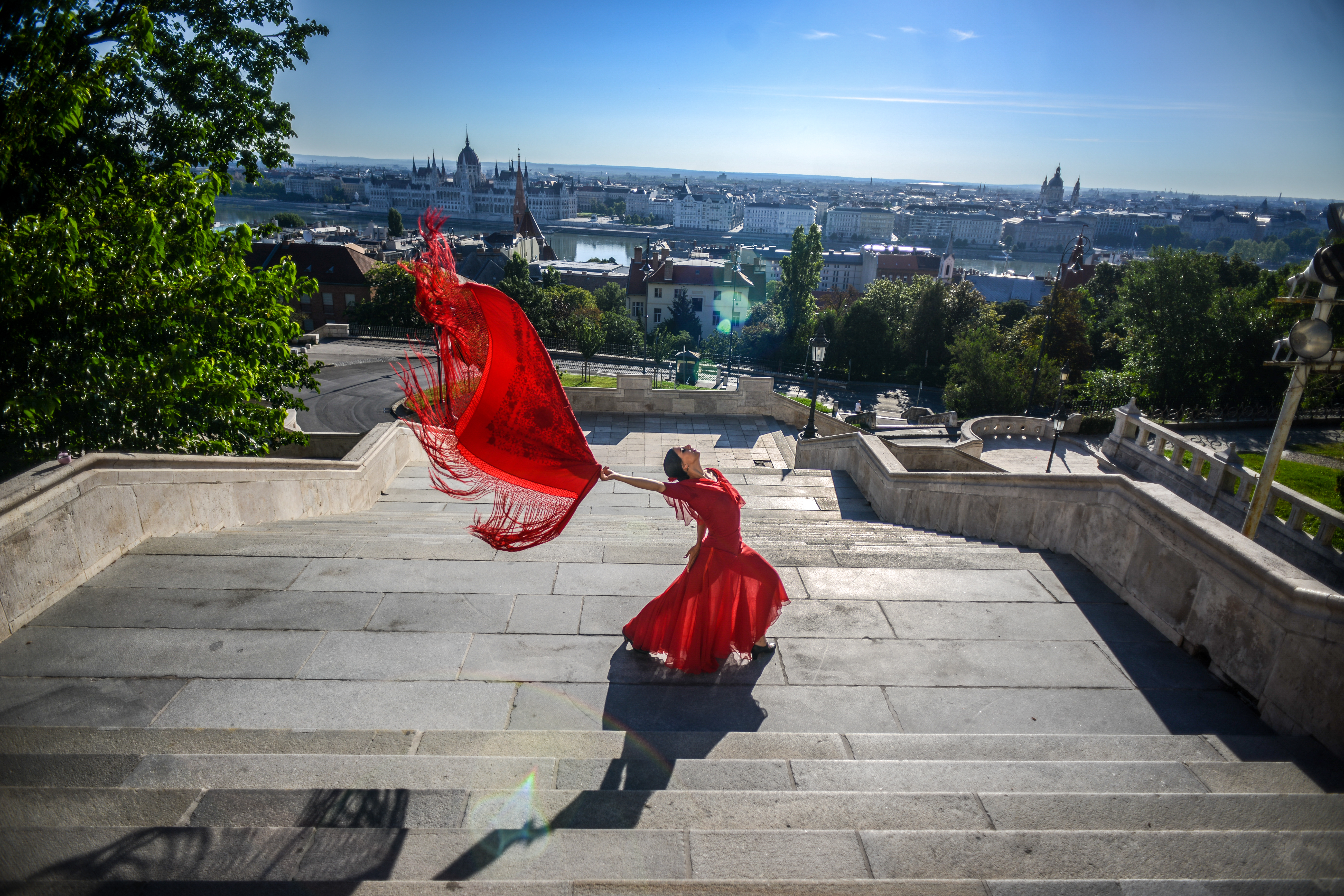 Szédületes flamencotánc Budapest legszebb helyszínein