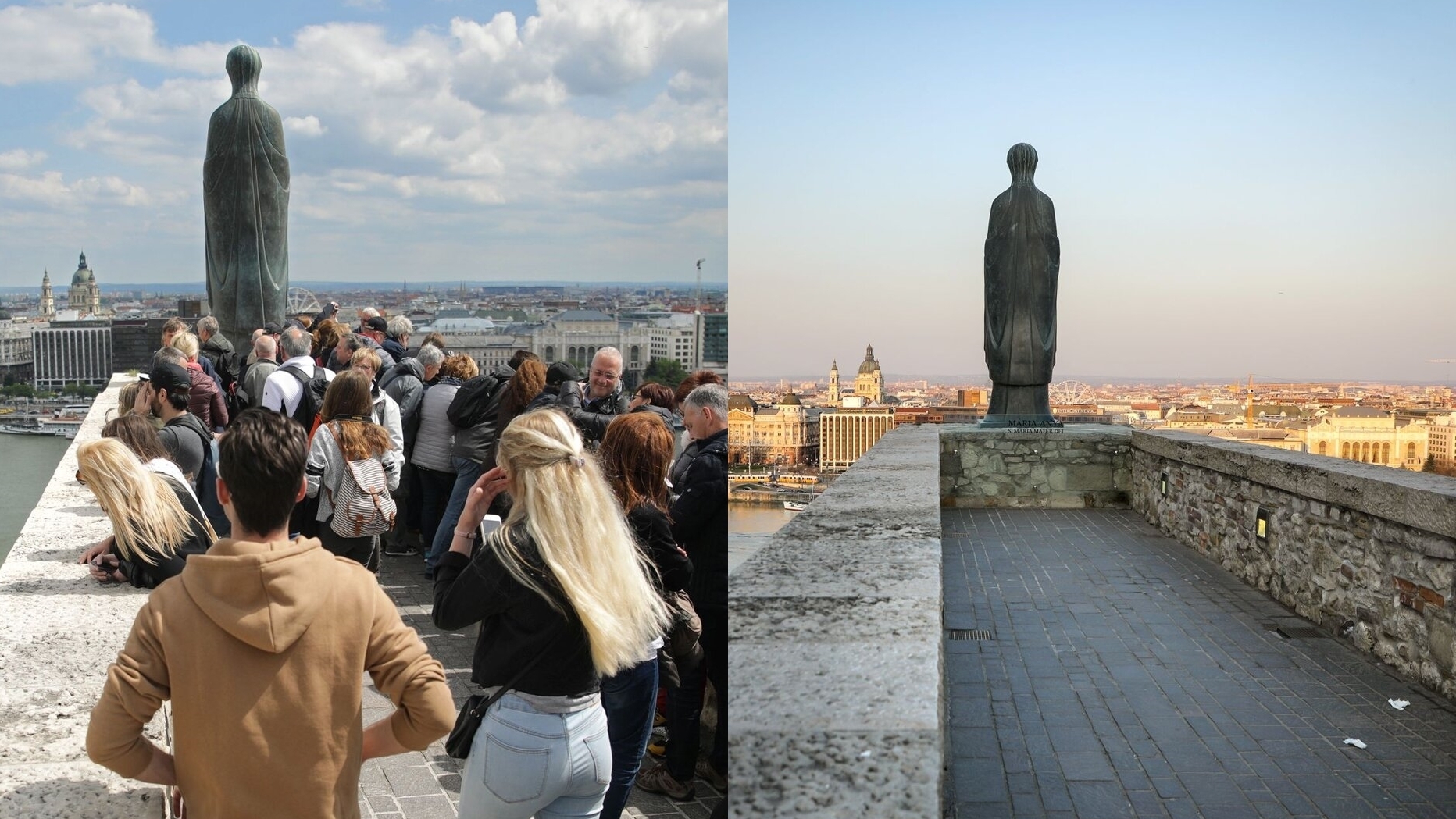 Képgaléria akkor és most – így fest a turistákkal teli és az elnéptelenedett Budapest