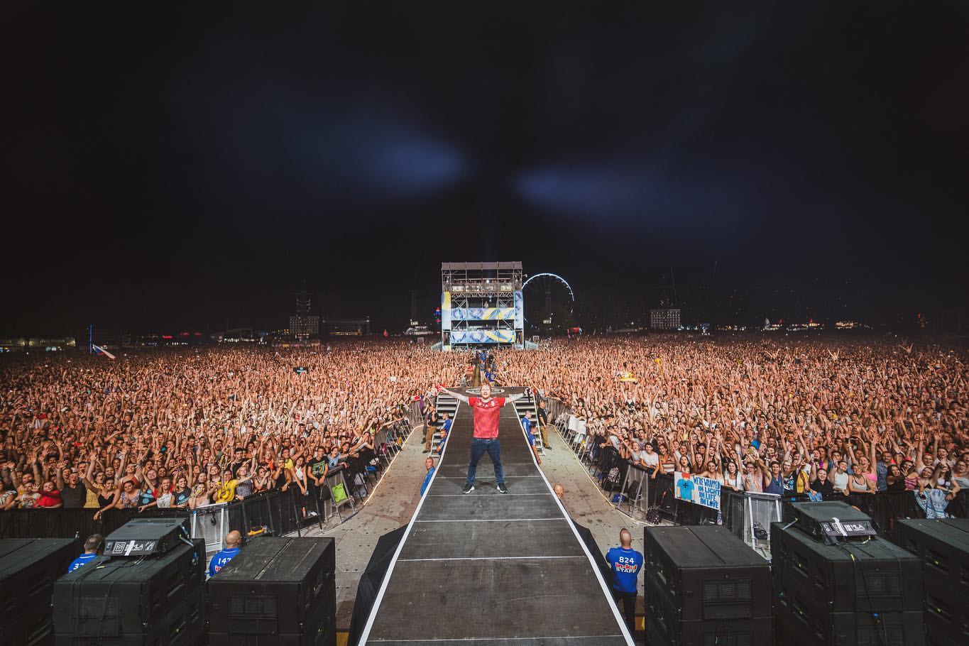 Ed Sheeran a budapesti koncertjéről is posztolt az Instagramra