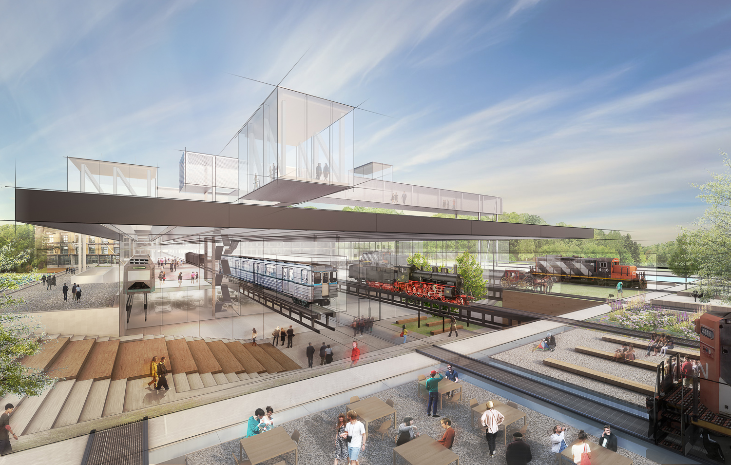 Kihirdették az új Közlekedési Múzeum győztes terveit – így lesz ipartelepből modern kulturális központ