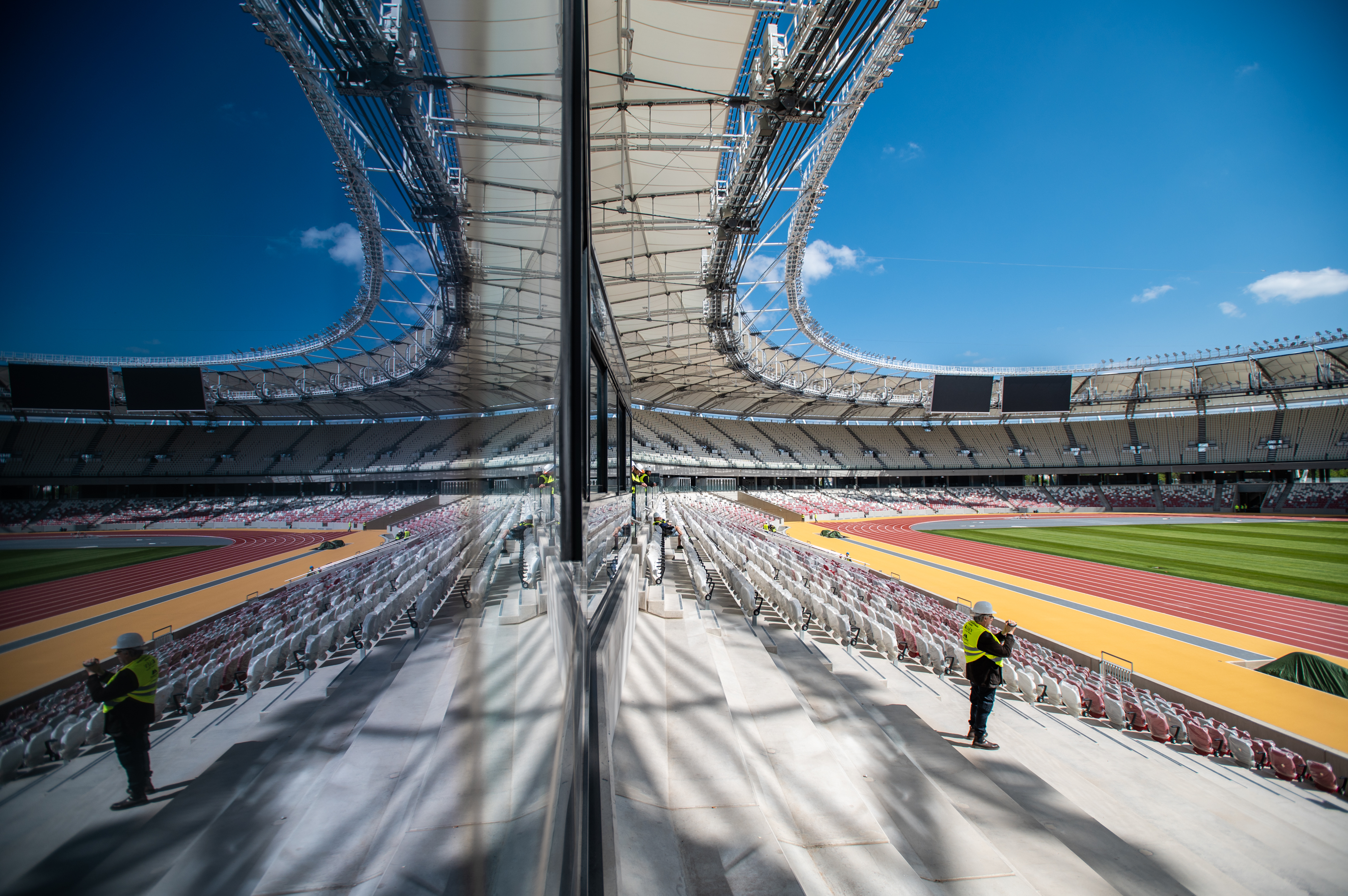 Ilyen lett a Budapesti Atlétikai Világbajnokságnak otthont adó Nemzeti Atlétikai Központ – Képgaléria