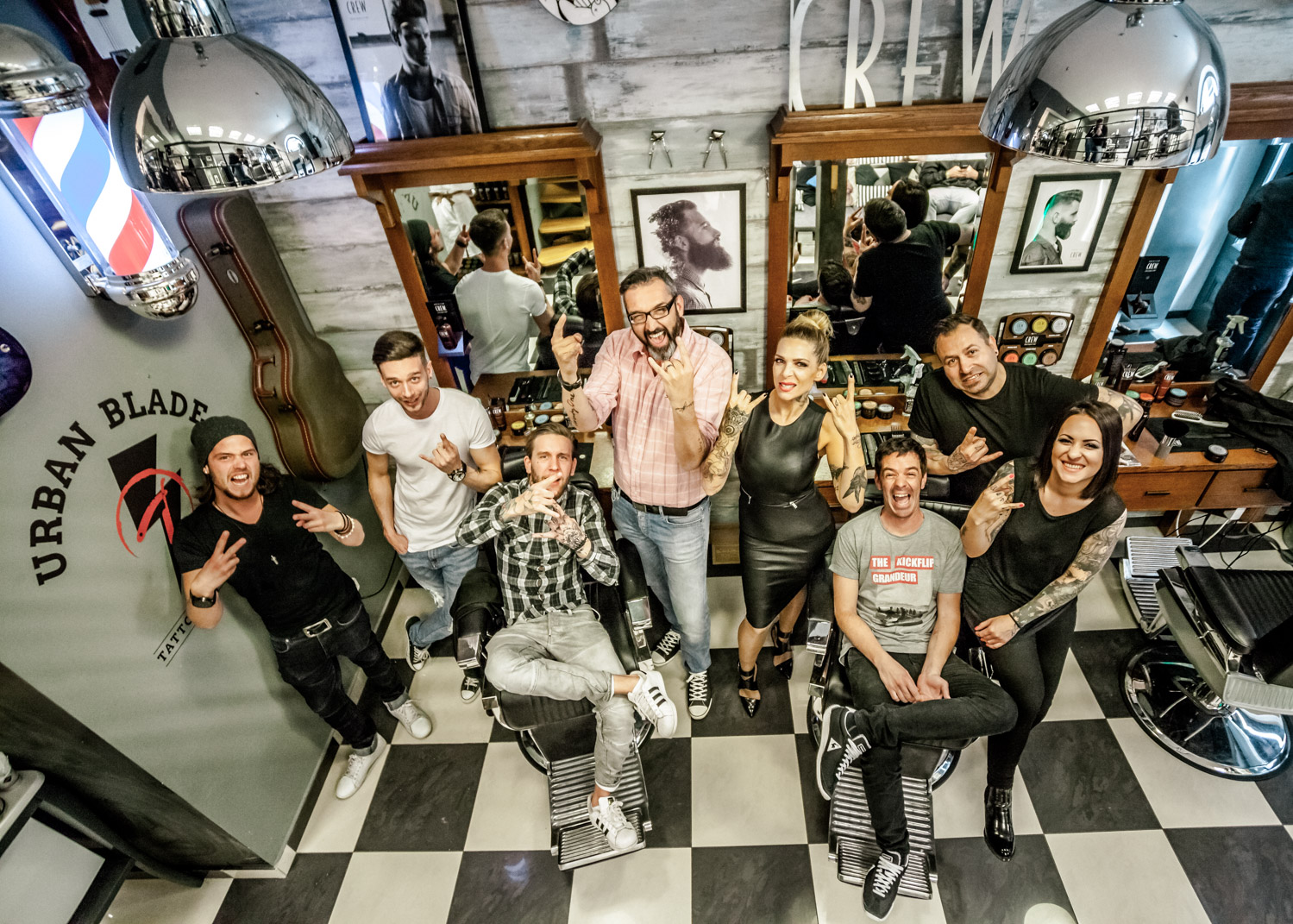Egy hely, ahol a hajvágás és a tetkó kéz a kézben jár – Urban Blade Tattoo & Barber Shop