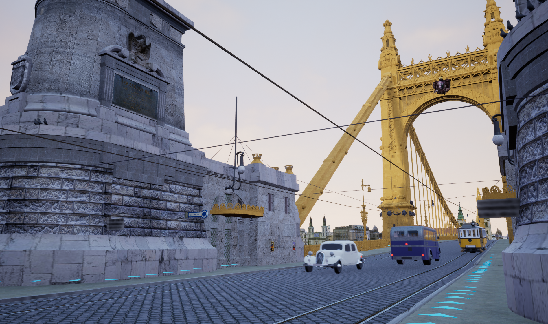 Az eltűnt híd nyomában: kincskeresős számítógépes játékban fedezheted fel az 1940-es évekbeli, régi Erzsébet hidat és környékét