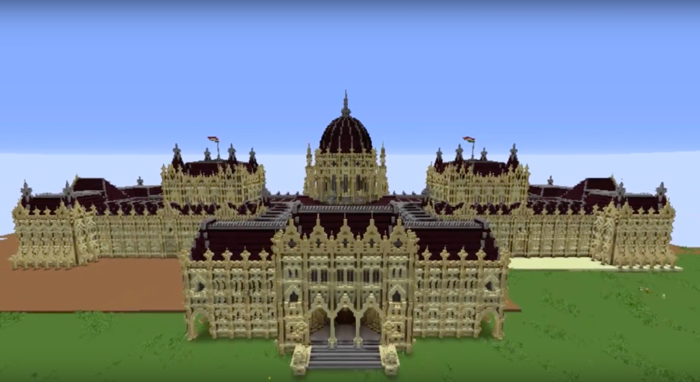 Virtuális városépítés: gyerekek tervezik meg Budapestet a Minecraftban, az eredeti tervek alapján