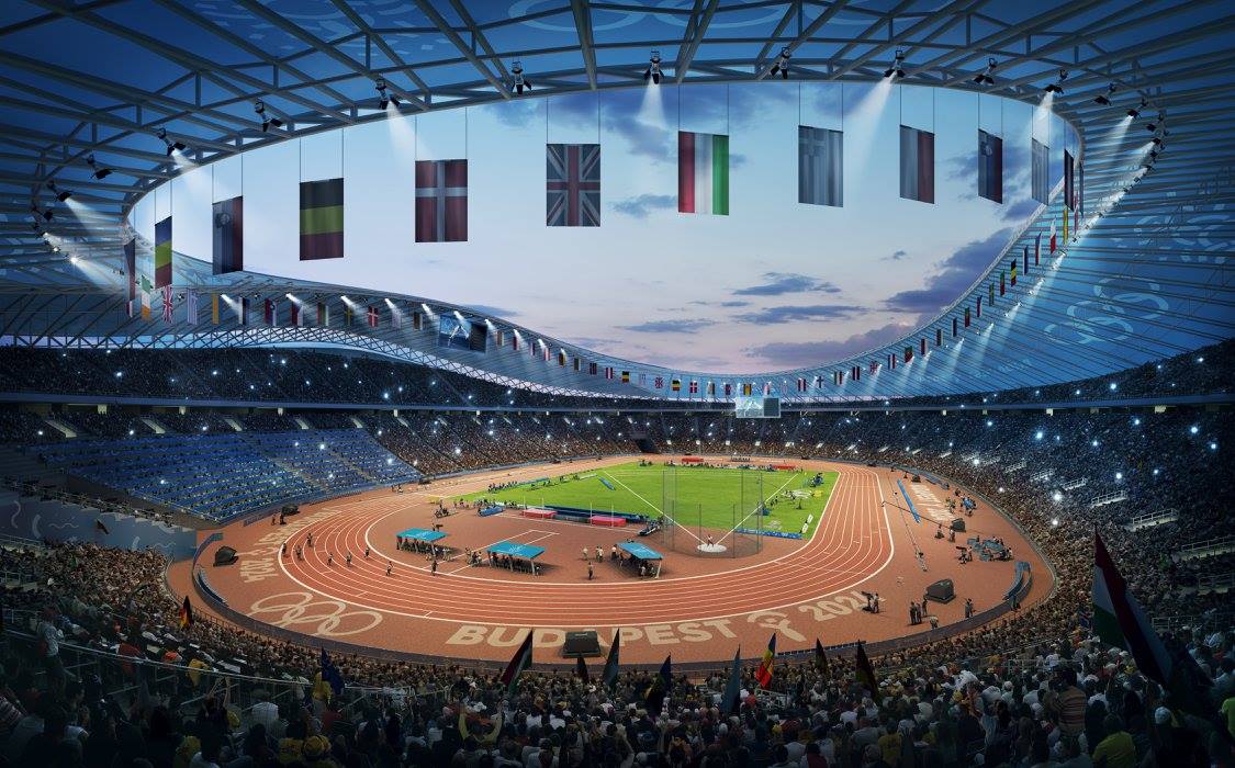 Bemutatták az olimpiai park és az atlétikai stadion látványtervét