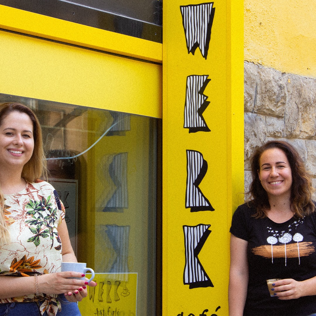 Pezsgő, kreatív közösség és szuper kávé – Megnyílt a Werk Art Café